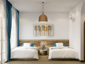 Basic Double or Twin Room, Garden View | Free WiFi - Hotel SHOL Ninh Chu (Ninh Hai)