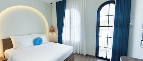 Chambre Double ou avec lits jumeaux, vue jardin