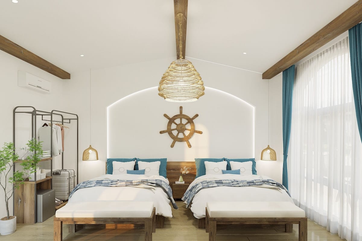 Basic Double or Twin Room, Garden View | Free WiFi