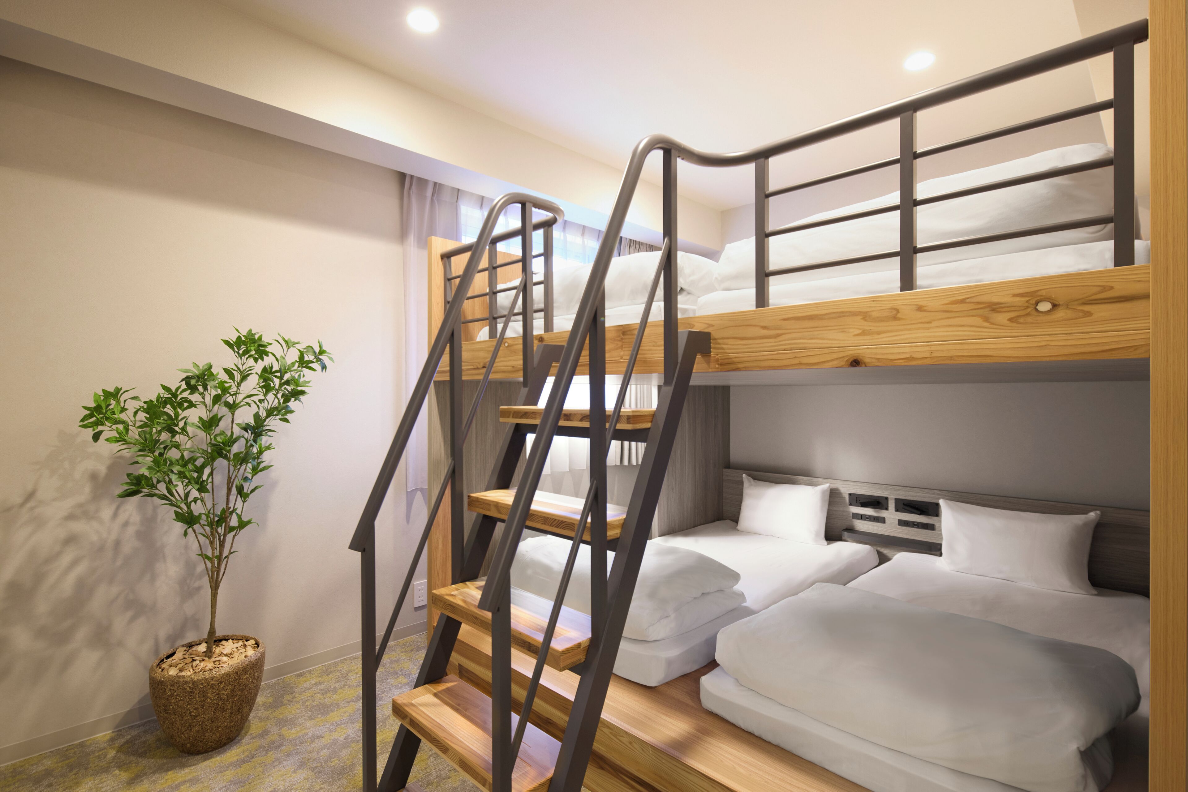 スタンダードバンクルーム 禁煙 | セーフティボックス (室内)、アイロン / アイロン台、WiFi (無料)、ベッドシーツ