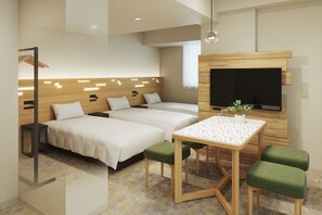 Dreibettzimmer | Zimmersafe, Bügeleisen/Bügelbrett, kostenloses WLAN