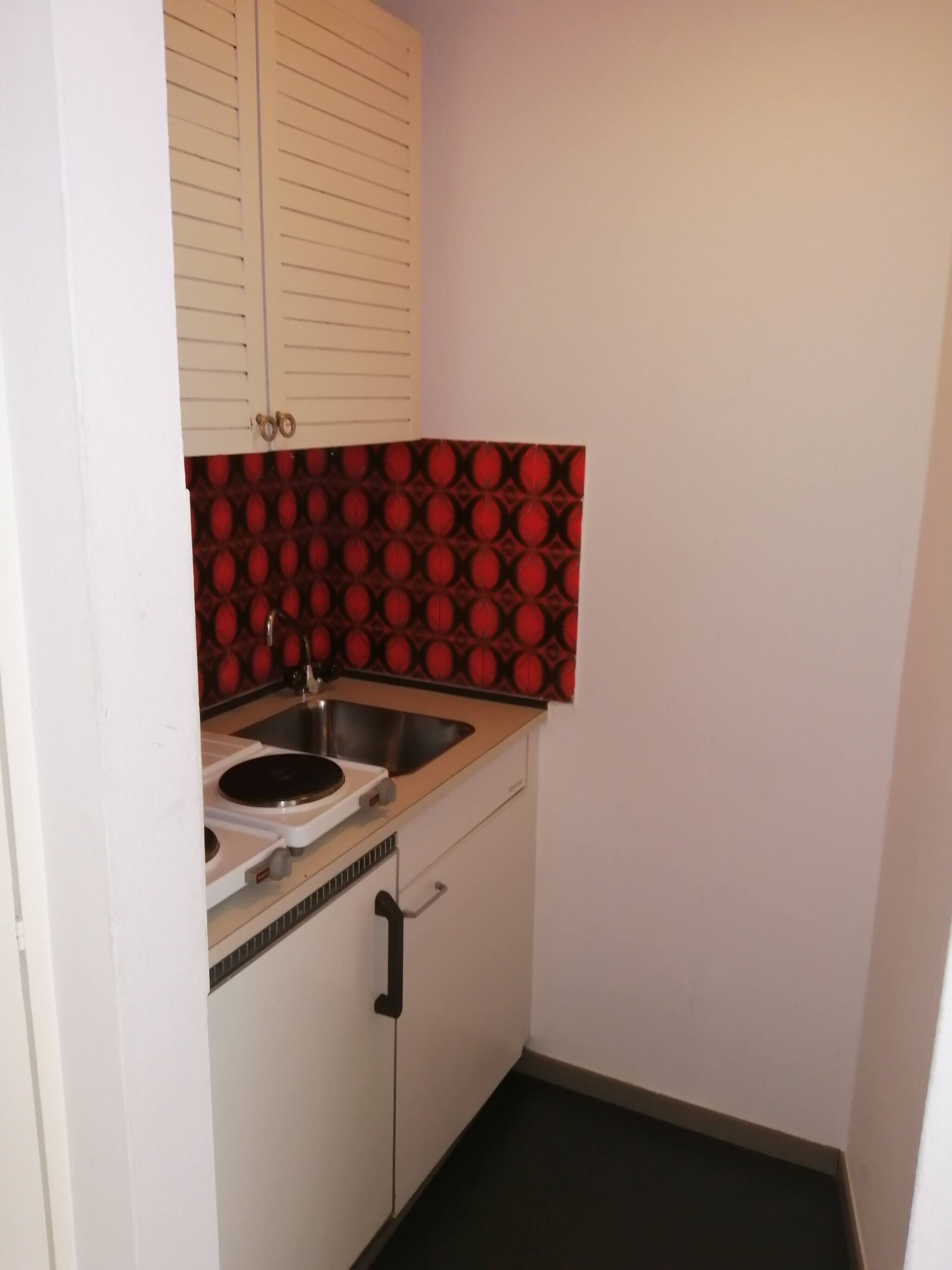 Réfrigérateur, micro-ondes, plaque de cuisson, lave-vaisselle