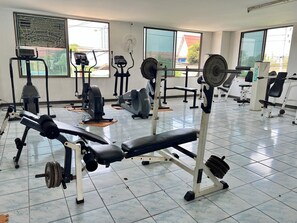 Fitness facility - Cozy Studio with Pool View in Vibrant Jomtien (Pattaya City)