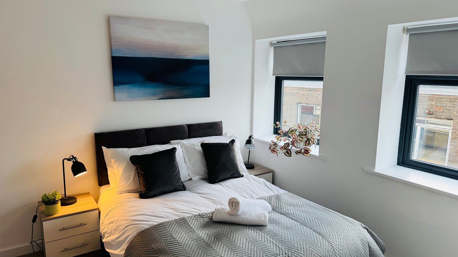 1 dormitorio, tabla de planchar con plancha, wifi gratis