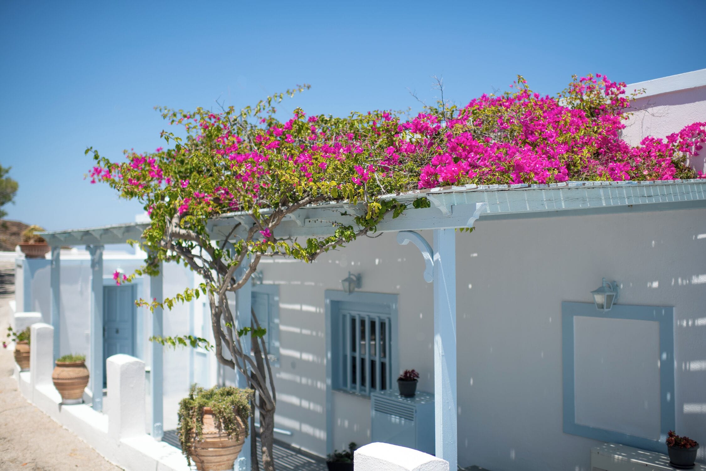 Fachada de la propiedad