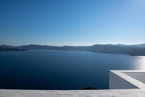 Blick von der Unterkunft