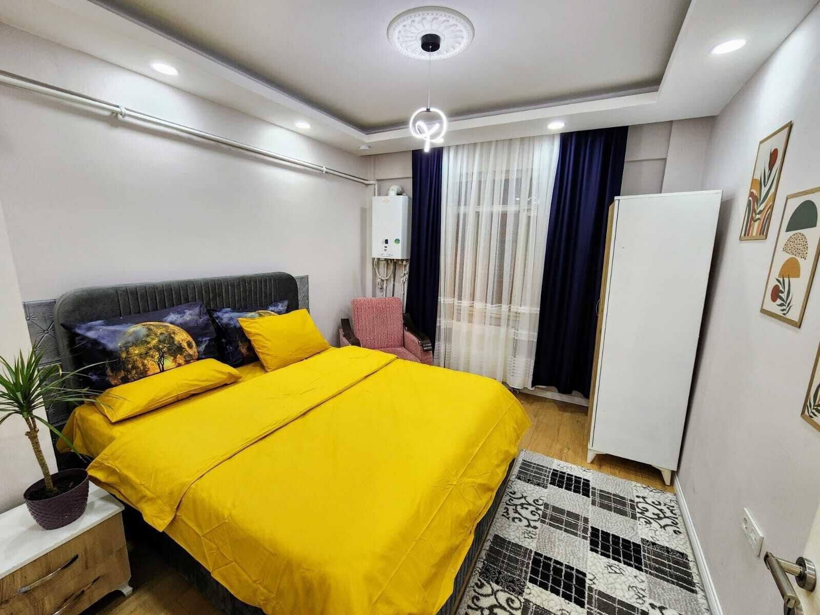 Blackout drapes, iron/ironing board (on request), WiFi (free)