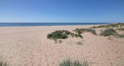 Apartment in erster Meereslinie mit Meerblick, WLAN und Klimaanlage