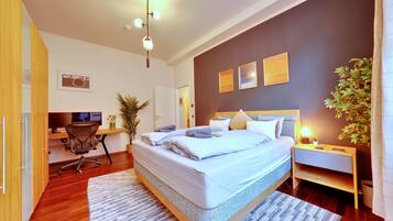 Bügeleisen/Bügelbrett, WLAN, Bettwäsche