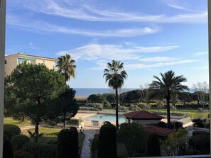 Outdoor pool - 200 M TO THE SANDY BEACH AND SEA VIEW!!! (Antibes)