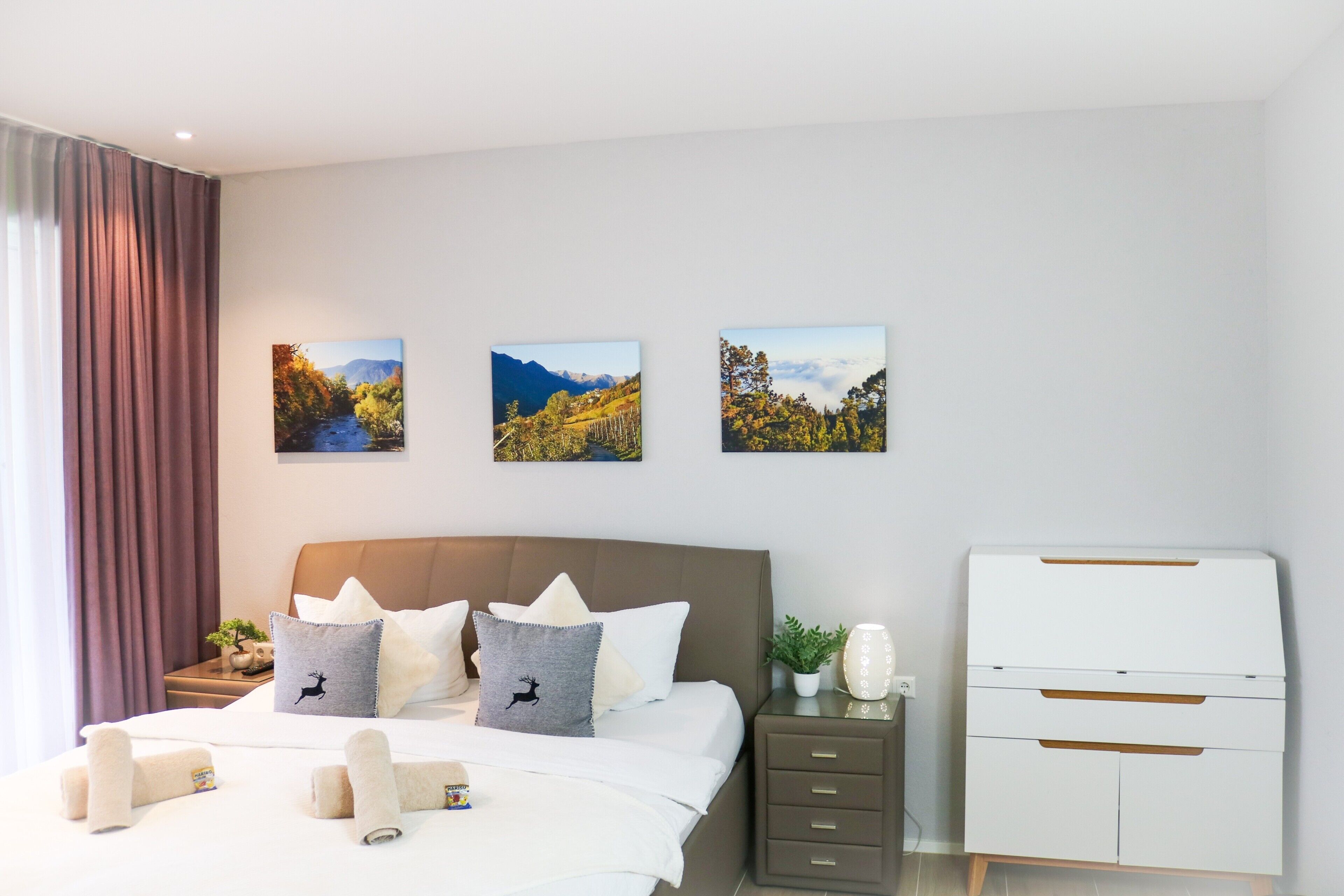 3 bedrooms, iron/ironing board, WiFi, bed sheets