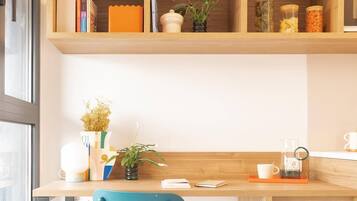 جناح إستديو مريح | المنشأة من الداخل