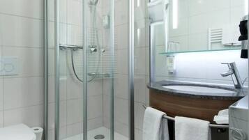 Free toiletries, hair dryer, slippers, towels