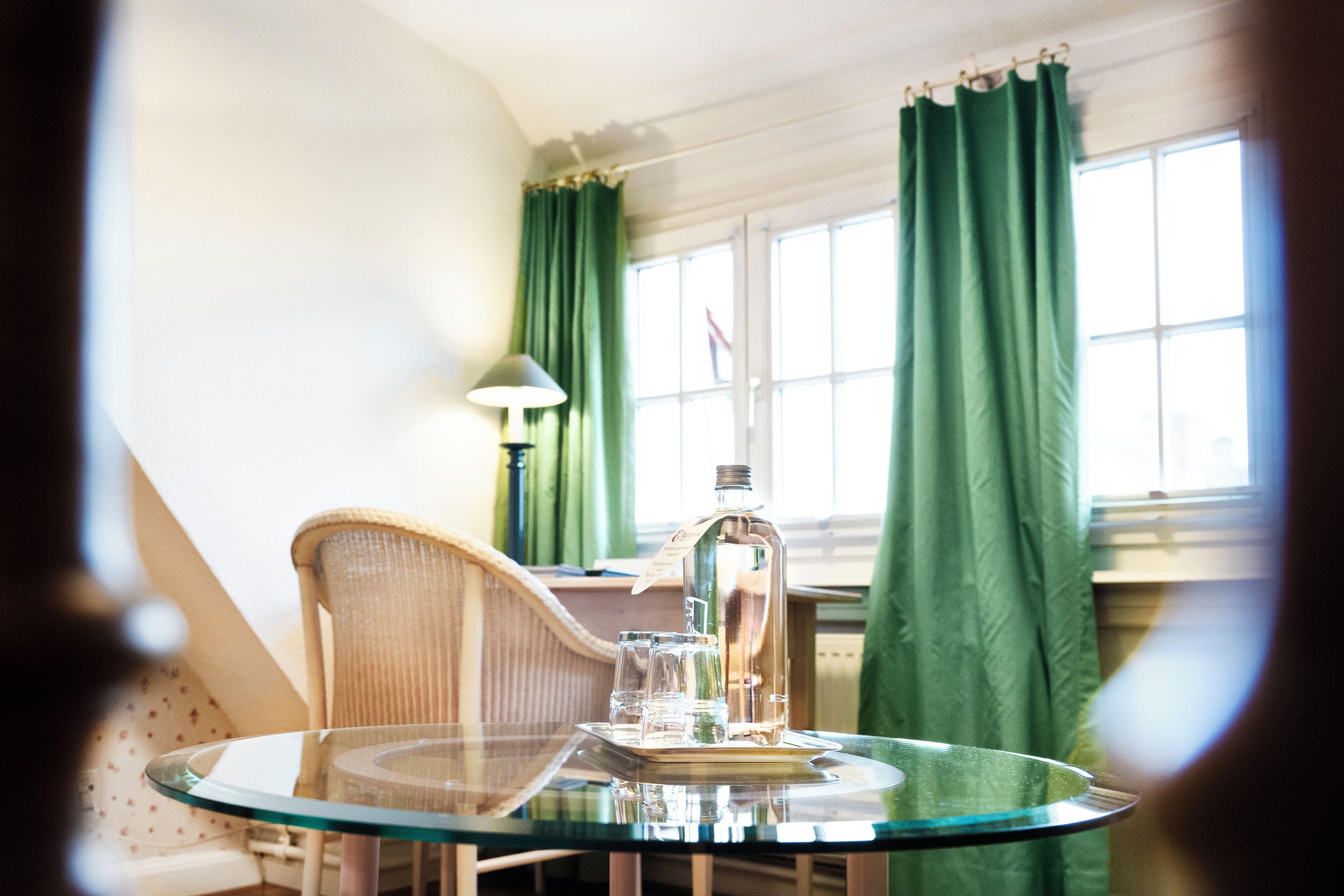 Habitación doble superior | Ropa de cama hipoalergénica y caja de seguridad en la habitación 