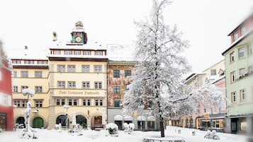 Fassade der Unterkunft