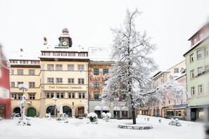 Majoituspaikan julkisivu