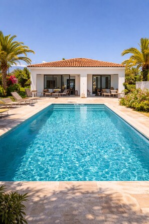 Pool - Wake up to golden sun rises, swim in total privacy. (Pegeia)