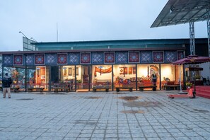 Façade de l’hébergement 