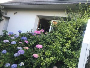 Exterior detail - Maison KER HEOL (first floor only) 100 m from the beach on the bay side (Saint-Pierre-Quiberon)