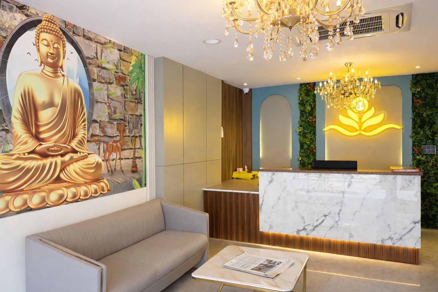 Entrada de la propiedad