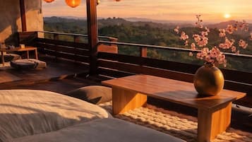 Superior Suite, Hill View | Terrace/patio