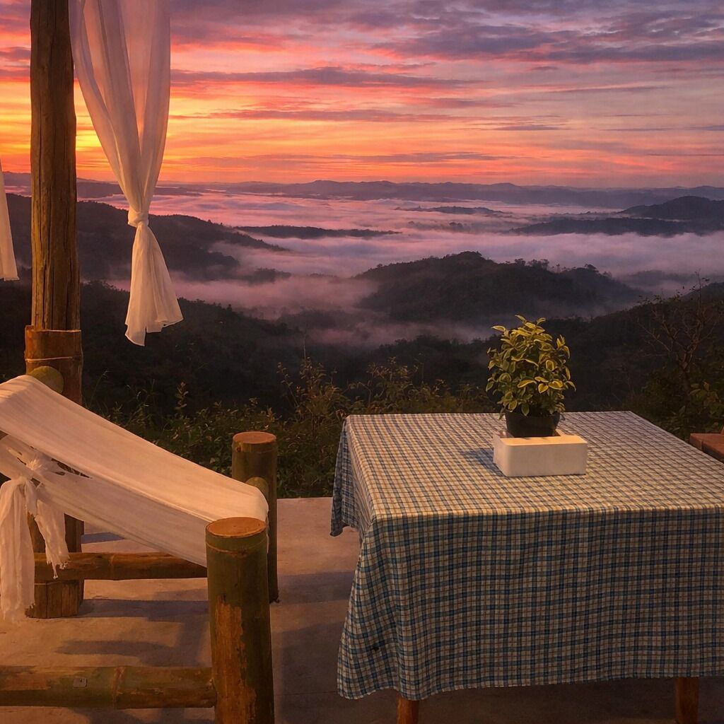 รับประทานอาหารกลางแจ้ง