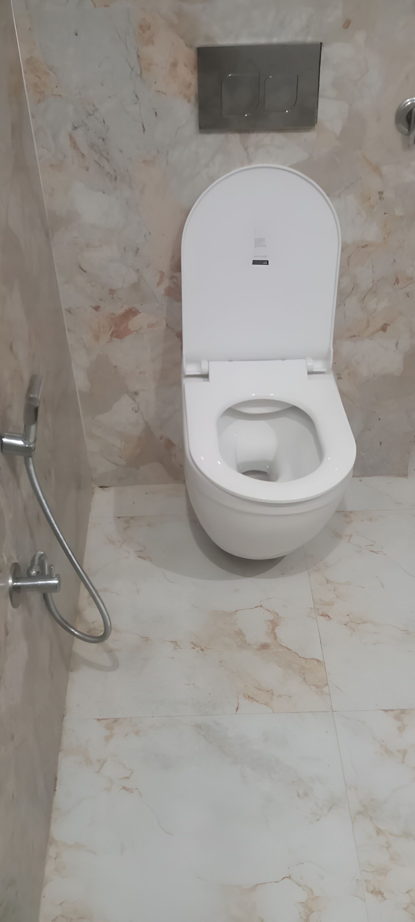 Shower, towels, soap, shampoo