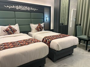 华丽双人房或双床房 | 办公桌、笔记本电脑工作区、熨斗/熨板、免费 WiFi