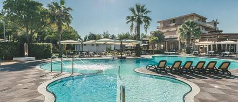 Seasonal outdoor pool