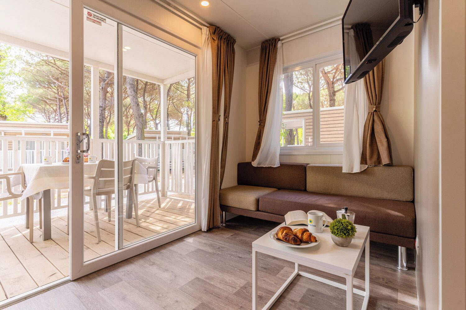 Maison mobile Confort | Aire de séjour