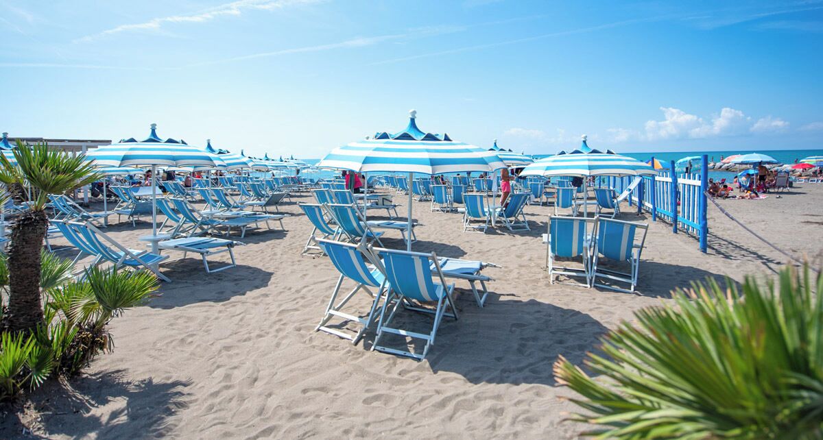 Private beach nearby, black sand, sun loungers, beach umbrellas