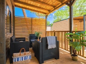 Lodge Deluxe Family | Terrace/patio - Club del Sole Le Gorette Cecina  (Cecina)