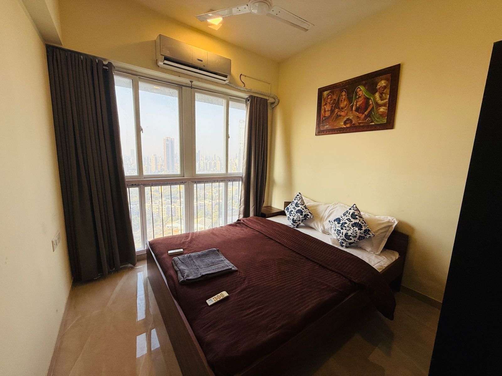 1 多间卧室、免费 WiFi、床单