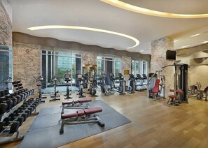 Fitness facility - HAVN - 2 Bed in The Residences, Burj Khalifa View (Dubai)