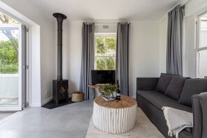 TV connectée, cheminée