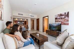 TV, stereo - HAVN - 1 Bed in Dubai Marina, 5mins walk to JBR (Dubai)