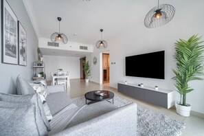 TV, stereo - HAVN - 1 Bed Apartment in 8 Boulevard, Downtown (Dubai)