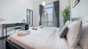 1 bedroom, desk, iron/ironing board, WiFi - HAVN - 1 Bedroom Apartment in Burj Views, Downtown (Dubai)