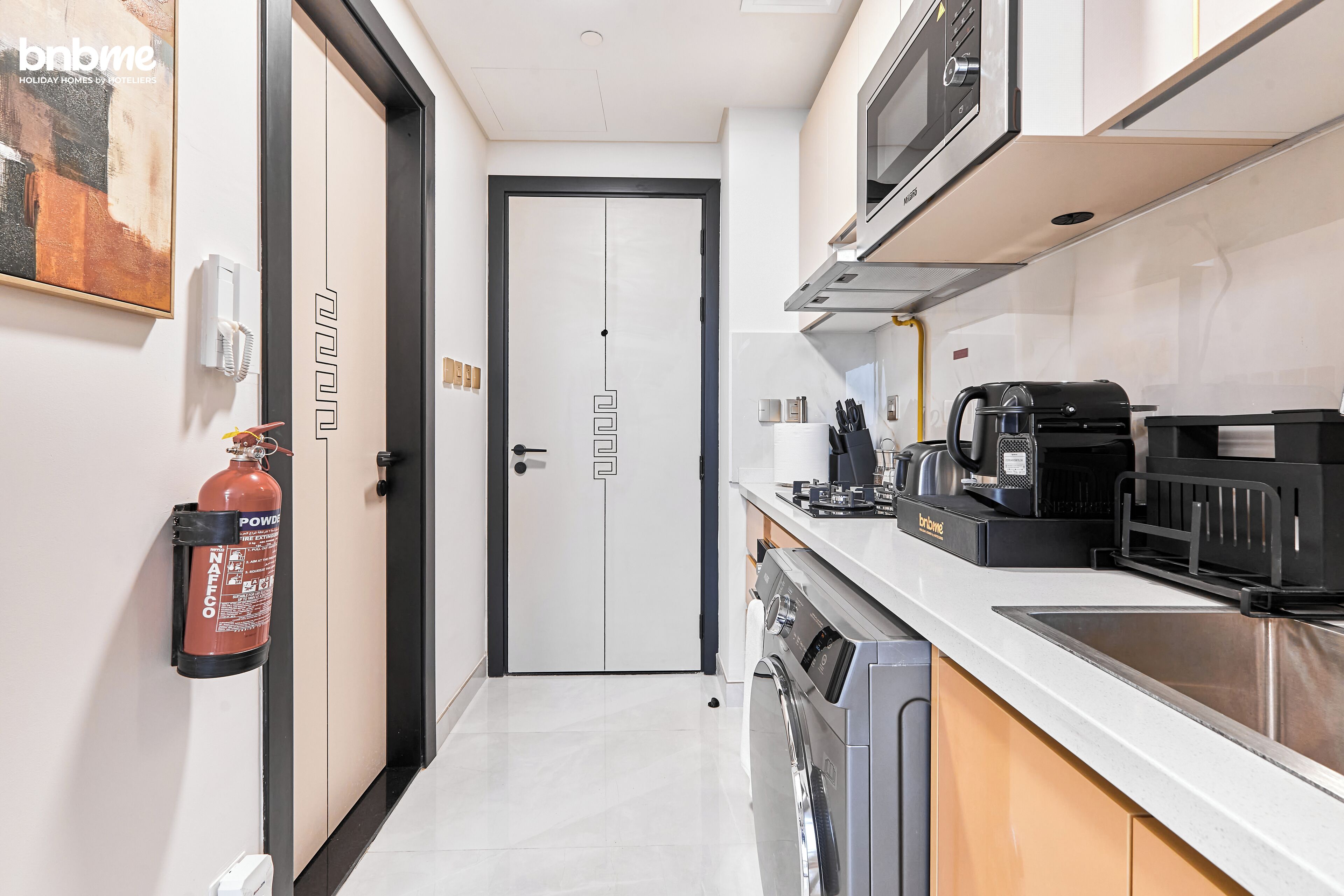 Luxury-Apartment, Balkon, Stadtblick | Eigene Küche