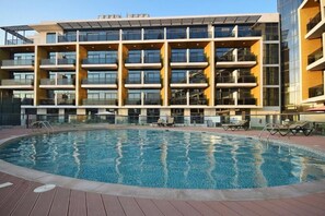 Pool - HAVN - Studio Apartment infront of CircleMall, JVC (Dubai)