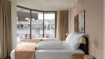 Three Bedroom Penthouse Suite | Individually decorated, individually furnished, desk, laptop workspace