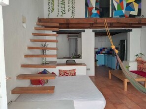 1 bedroom, iron/ironing board, free WiFi, bed sheets - Cozy apartment historic center Cartagena Colombia (Cartagena de Indias)