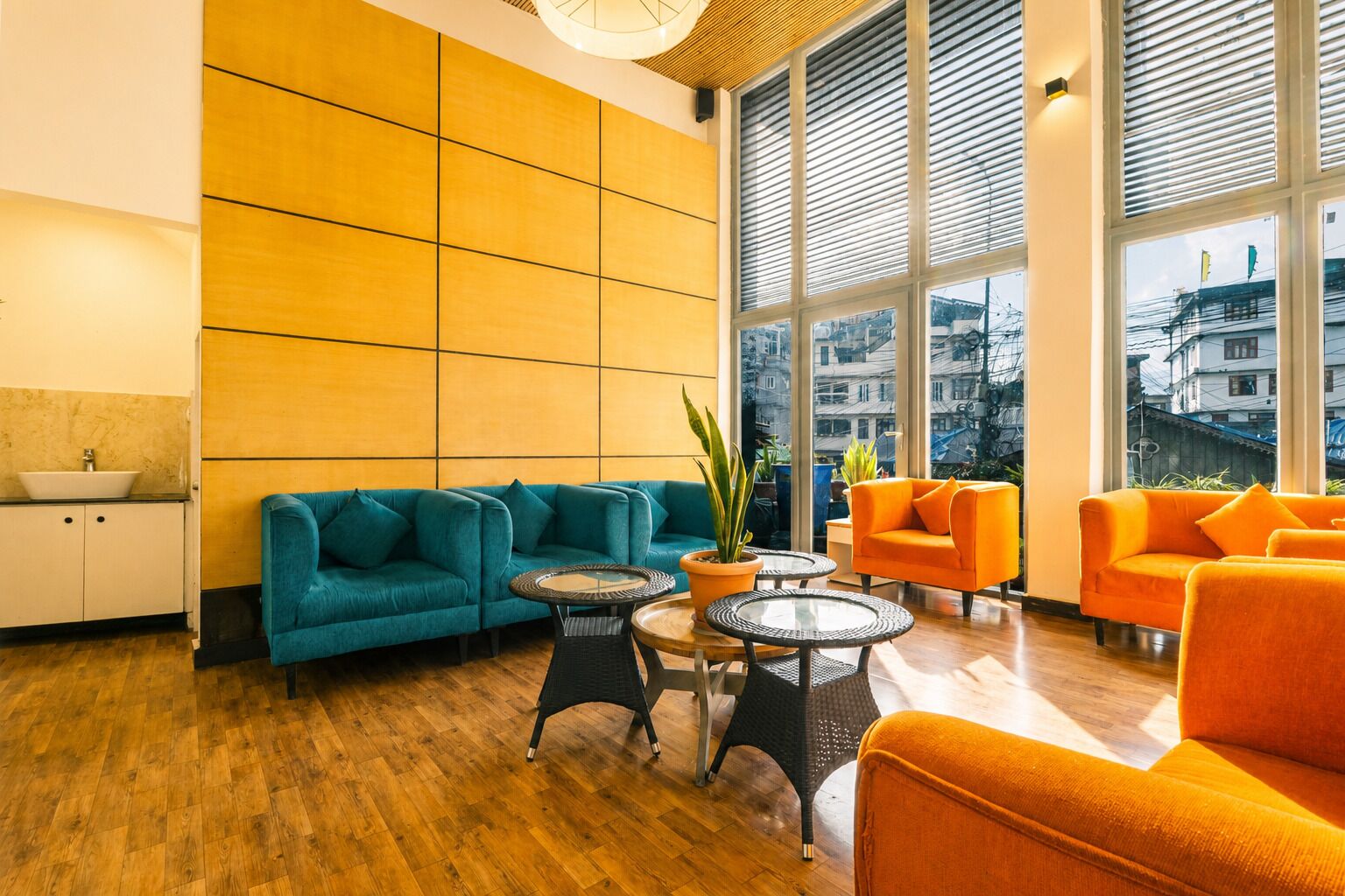 Sitzecke in der Lobby