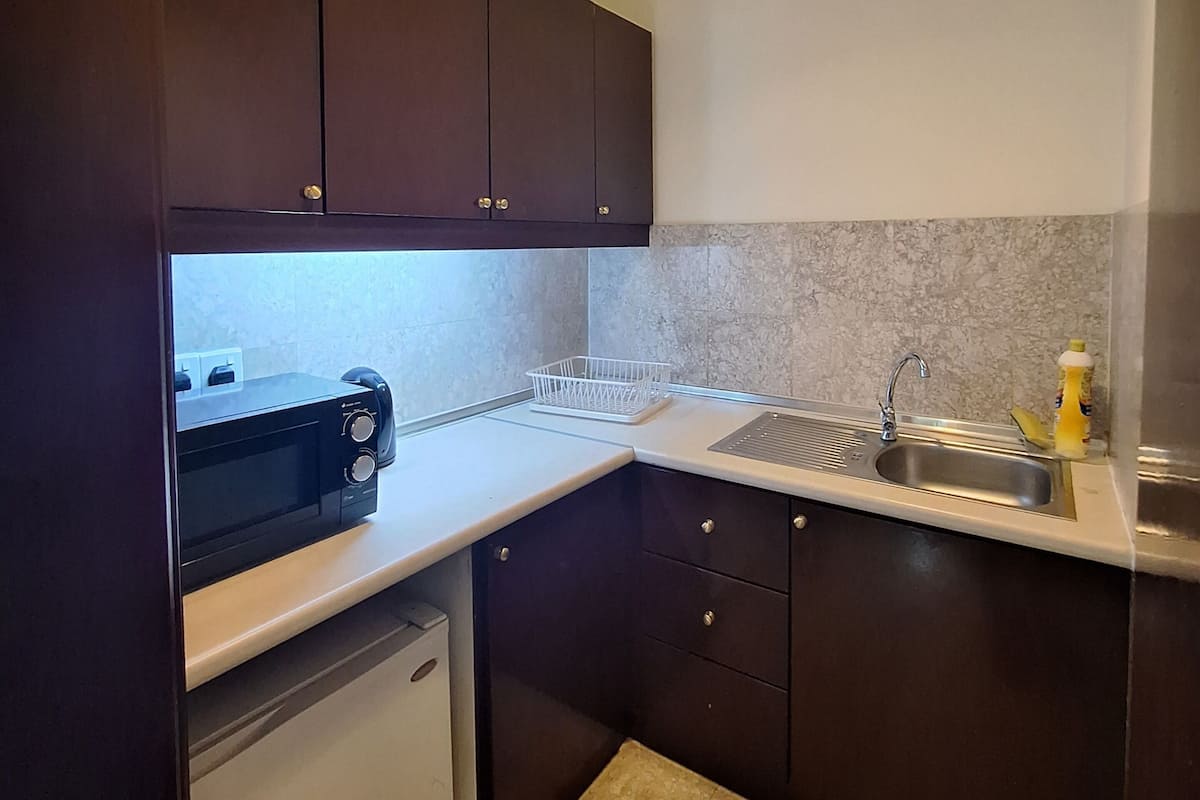 Apartment, City View | Private kitchen