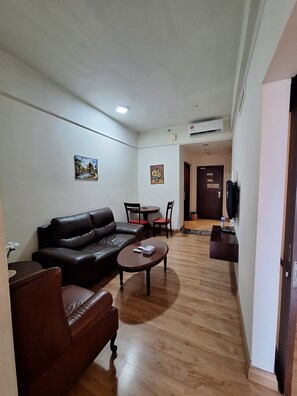 Apartemen, pemandangan kota | Area keluarga