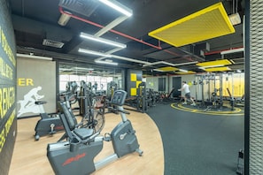 Fitness facility - HAVN - Studio in Downtown, 10mins to Dubai Mall (Dubai)