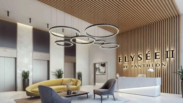 Lobby - HAVN - Studio Apartment in Pantheon Elysee, JVC (Dubai)
