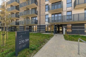 Exterior - Comfortable Studio for 2 Persons | Balcony and Workspace (Gdańsk)