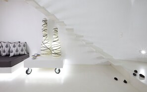 Luxe villa, uitzicht op zee | Interieur