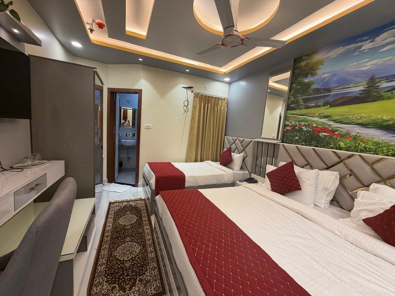 Dreibettzimmer | Kostenloses WLAN